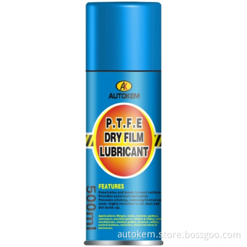 P. T. F. E Dry Film Lubricant, Rust Proof Lubricant